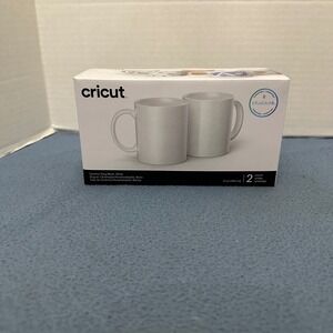Cricut Ceramic Mug Blanks White 12oz for Infusible Ink 2 Count Box